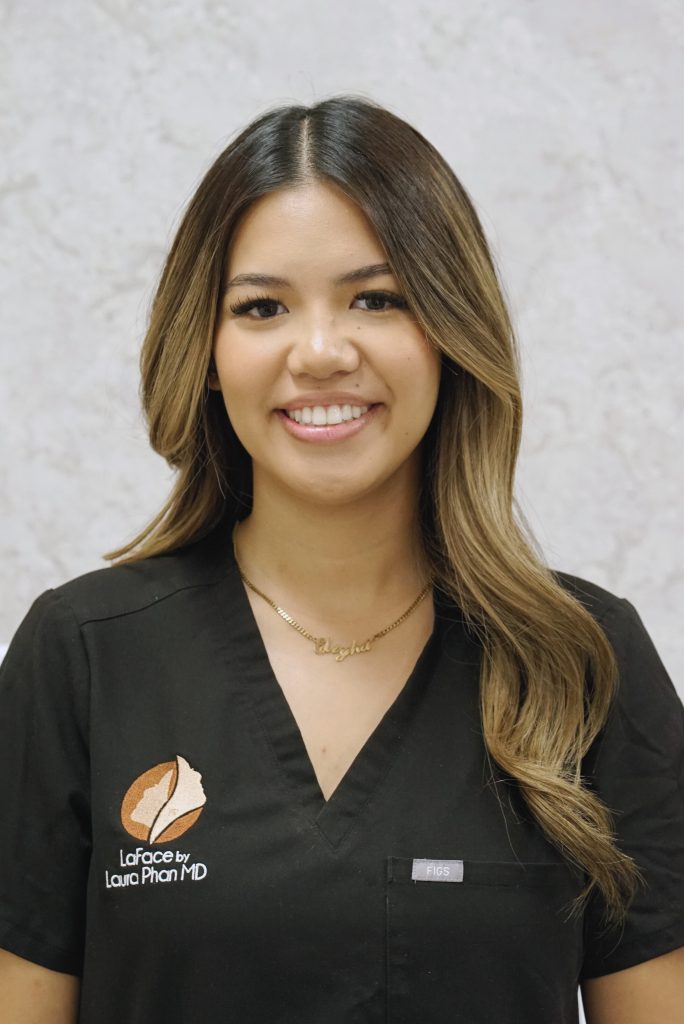 Eliyha in black LaFace scrubs